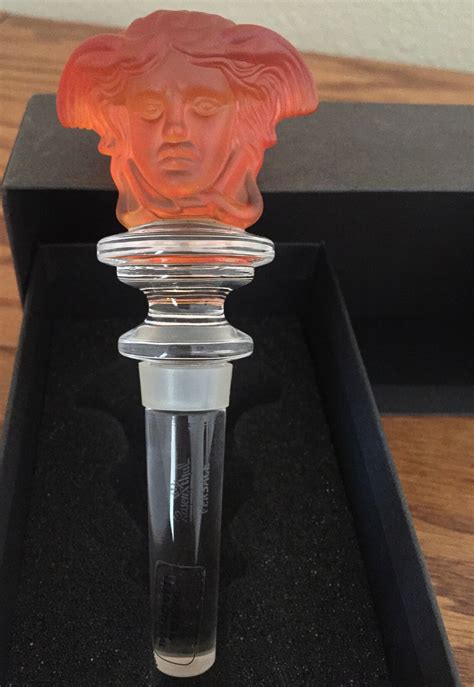 versace medusa bottle stopper.